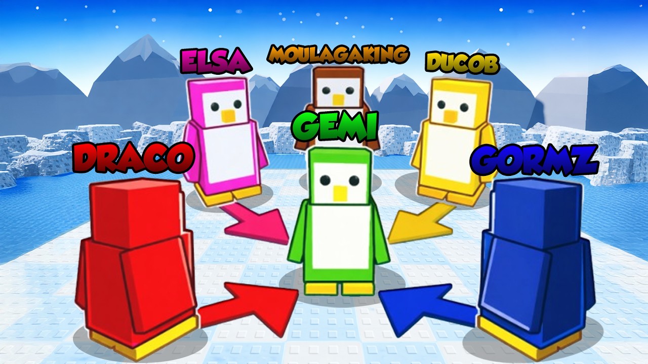 Gemi joue &agrave; ROBLOX MANCHOT KNOCKOUT !