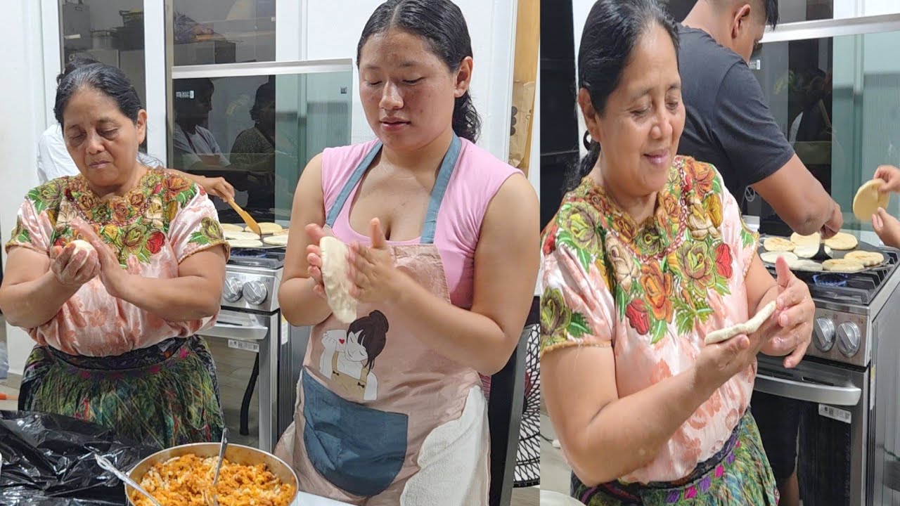 DOÑA DORIS llego a preparar la comida para su Hijo Wilder, suegra y nuera cocinan juntas 