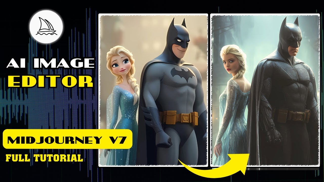 Midjourney's NEW POWERFUL AI Image editor (available to everyone!)