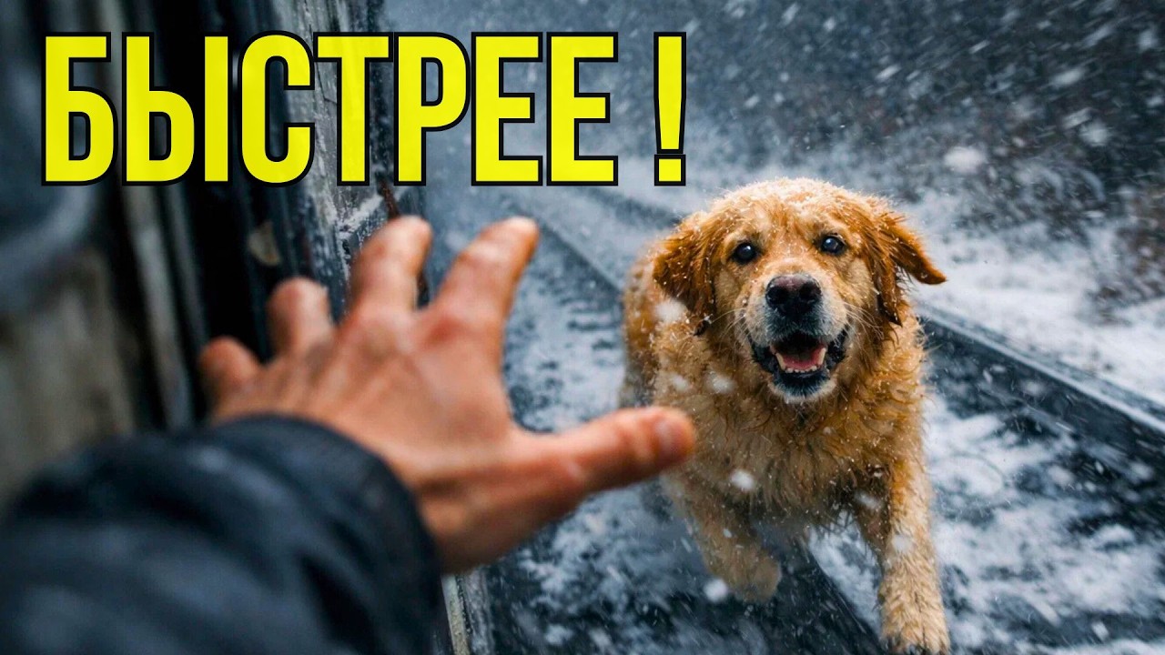 Поезд тронулся. Он бежал из последних сил! Крик заглушил стук колес...