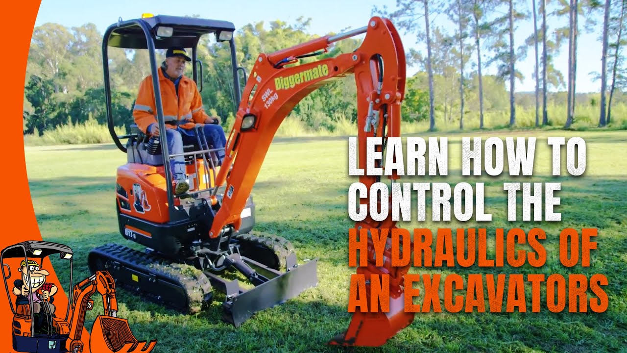 Learn How to Control the Hydraulics of an Excavator