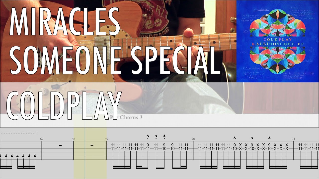 Miracles (Someone Special) Coldplay Cover • Guitar Tab • Tutorial • Lesson