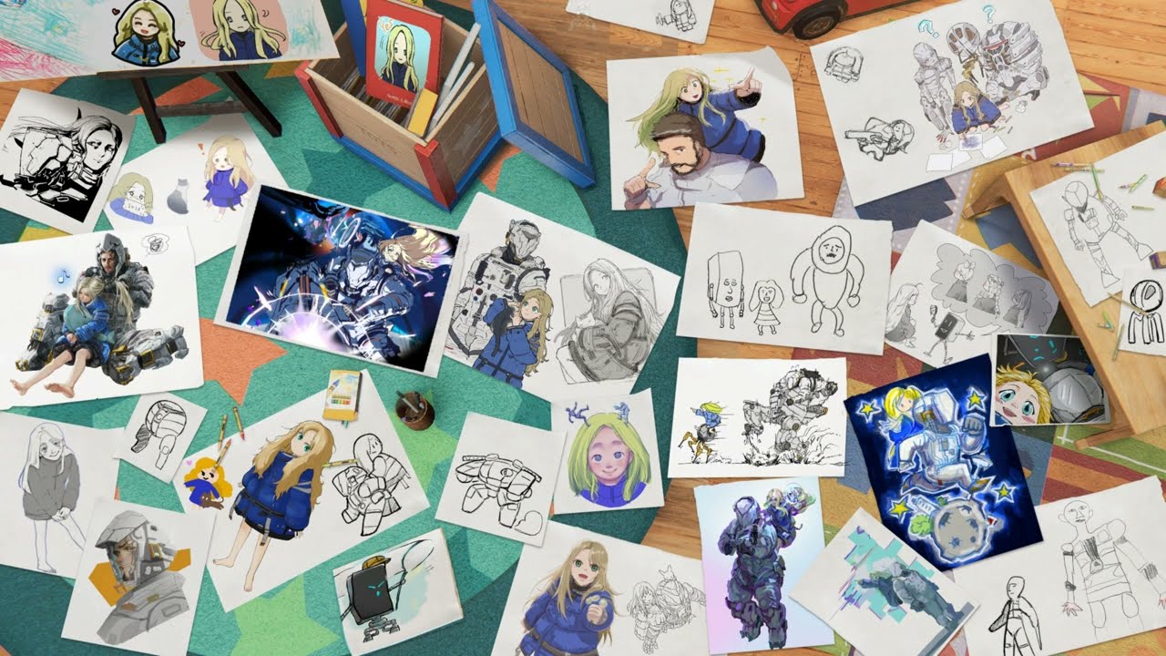 All Artwork of Pragmata