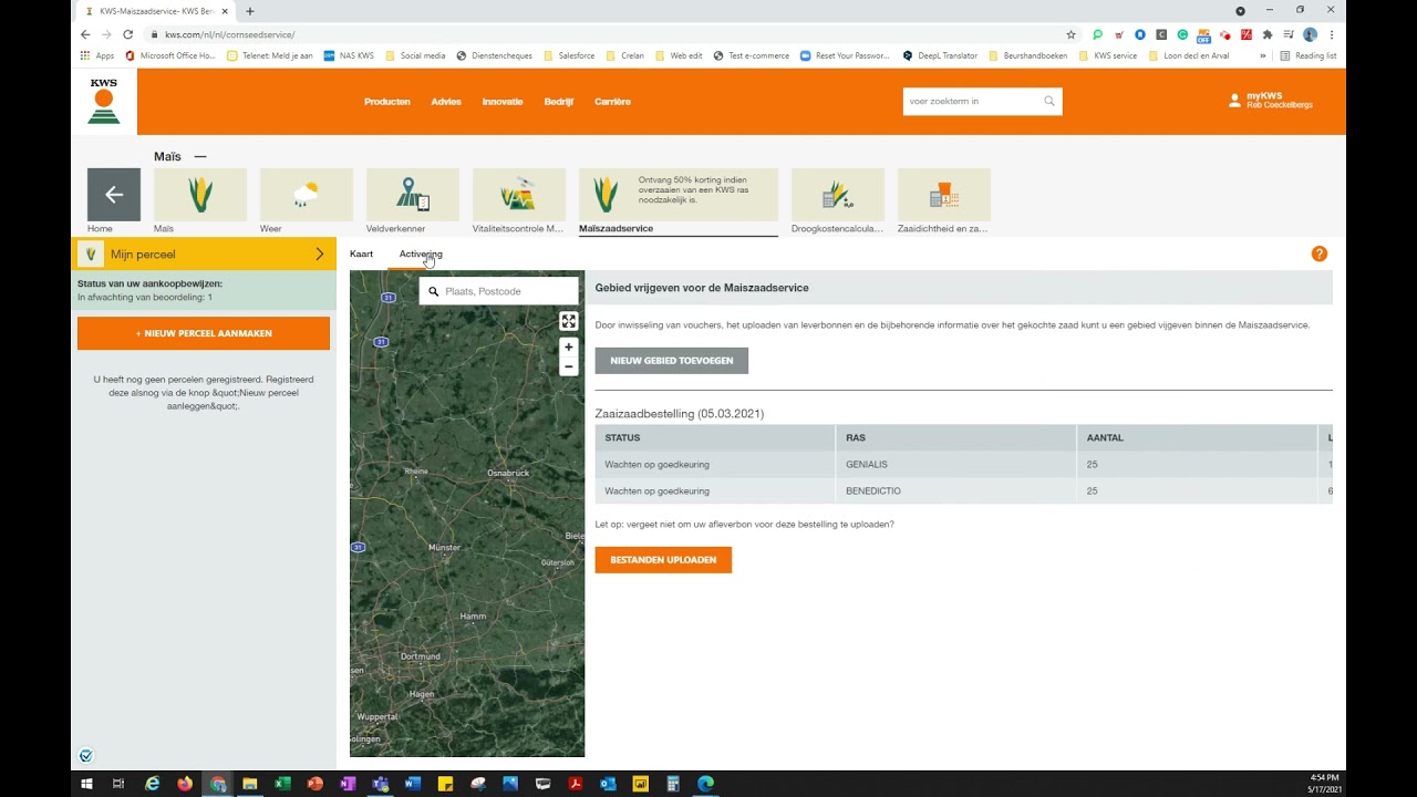 Aankoopbewijs uploaden myKWS instructievideo 3