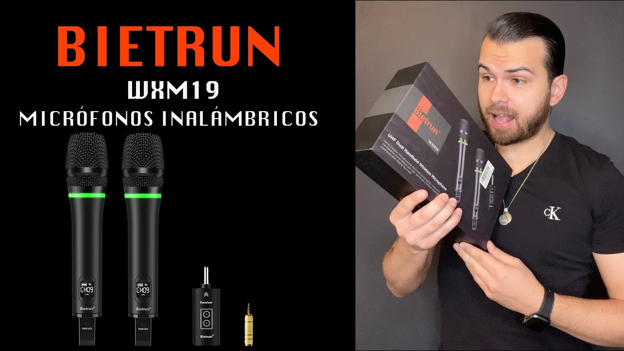 Micrófonos Inalámbricos Bietrun