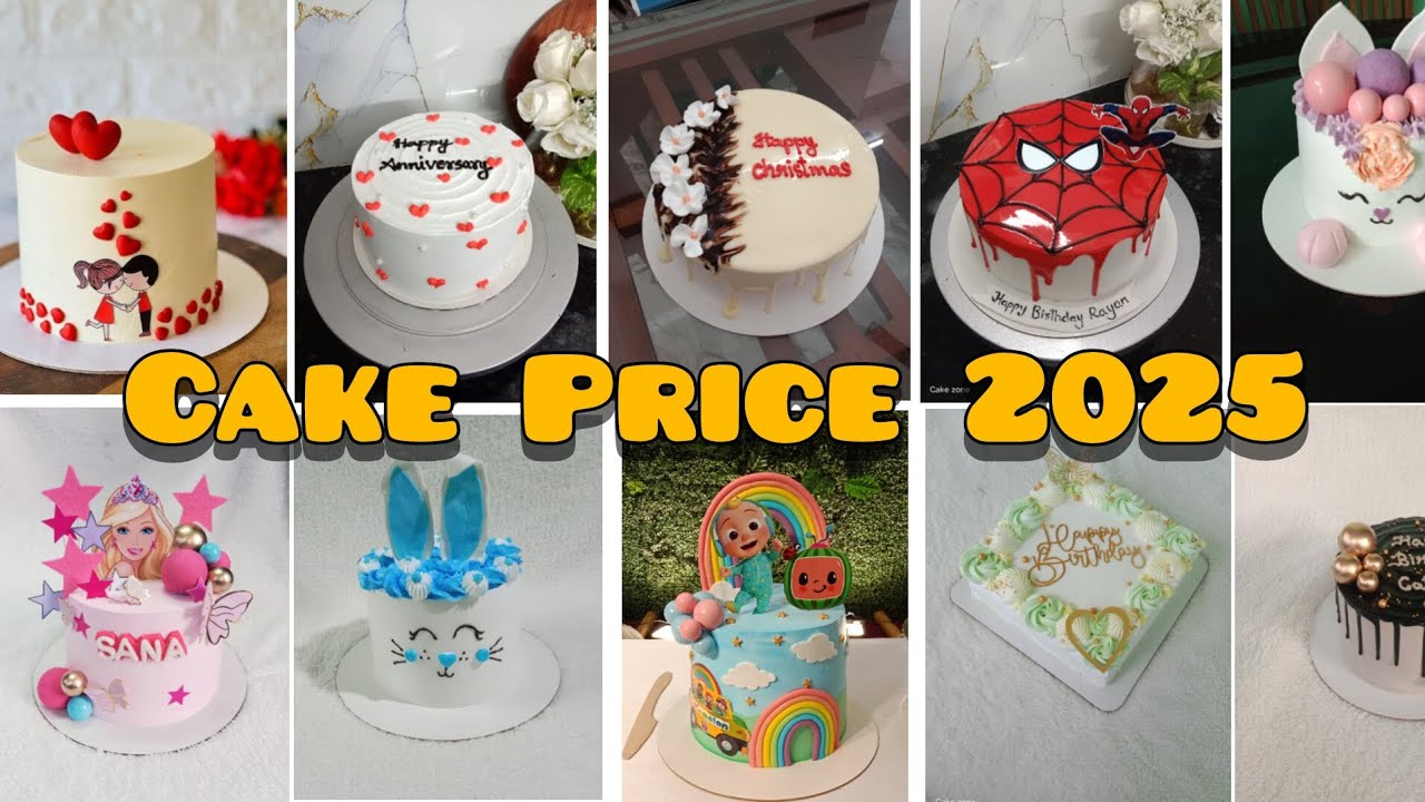 Cake Price List 2025 || ഞാൻ വിൽക്കുന്ന കേക്കുകളും വിലയും #cake #youtubevideo