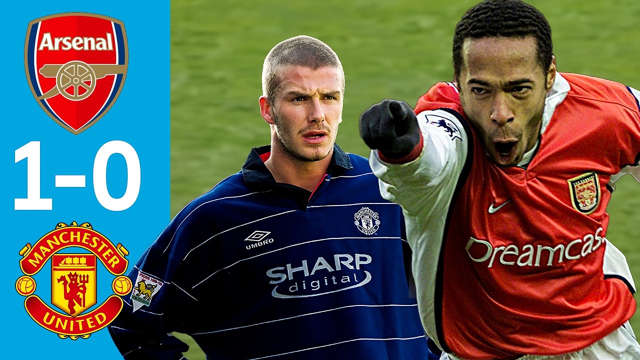 Young Thierry Henry Destroys Manchester United Treble Team