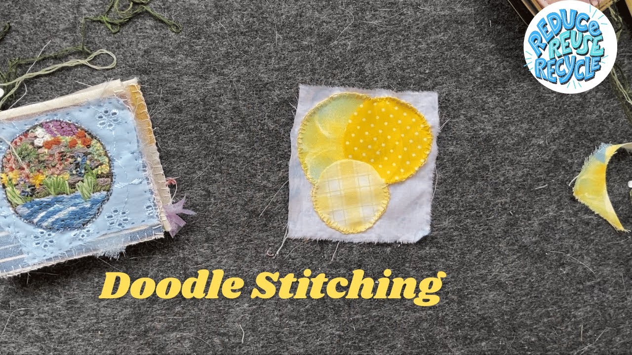 Я нашла ЛУЧШИЙ способ медленной вышивки кругов в своей книге идей по тканям