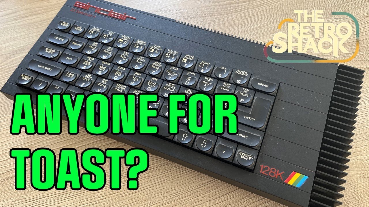 Sinclair ZX Spectrum + 128k Toastrack! Последняя «настоящая» машина Sinclair! Но были ли они хоть...