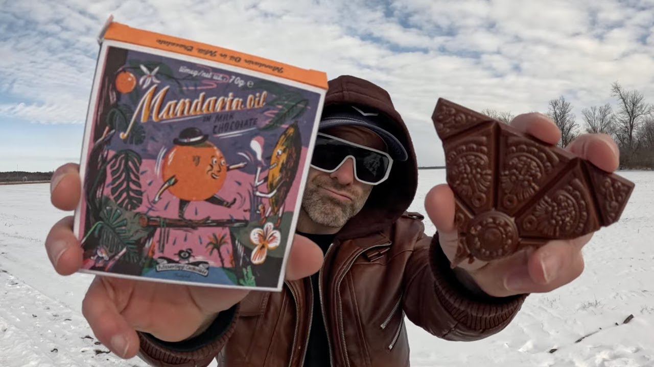 Rózsavölgyi Chocolate - Mandarin Oil Milk Chocolate Bar Review