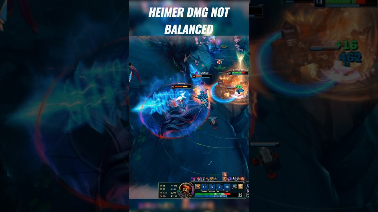This Build Turns HEIMER into a MONSTER!!#leagueoflegends #subscribe #lolmemes #lol #gaming #shorts