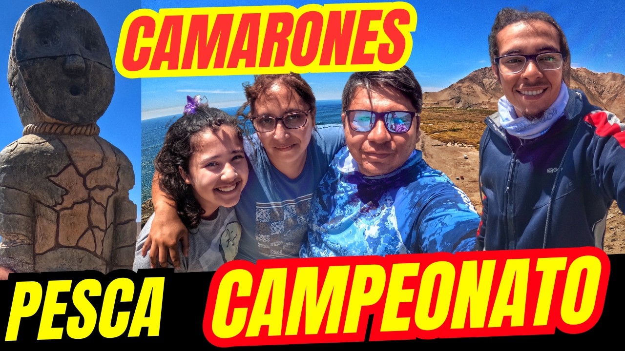 COMPETANCIA de PESCA CALETA CAMARONES #Arica #pesca  #fish