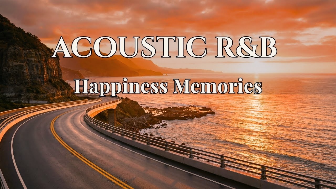 【Study & Work Playlist 009】Soft R&B Acoustic Love Songs Mix | Happiness Memories for Calm Focus🎧