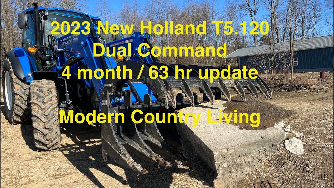 New Holland T5.120 Dual Command Update