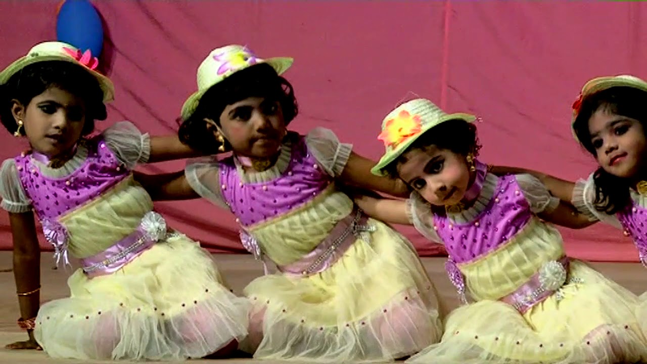 Christian Group Dance for LKG UKG Nursery Kids -  തുമ്പക്കുടത്തിൽ തുള്ളിക്കളിക്കു..