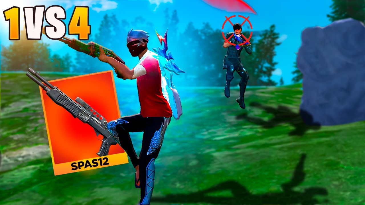 FUI PRO RUSHAD&Atilde;O DE SPAS12 DEPOIS DE MUITO TEMPO SOLO VS SQUAD!! FREE FIRE MOBILE