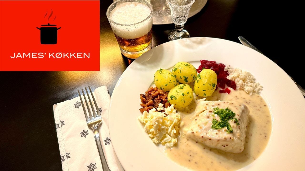Nytårstorsk - med sennepssovs og tilbehør!