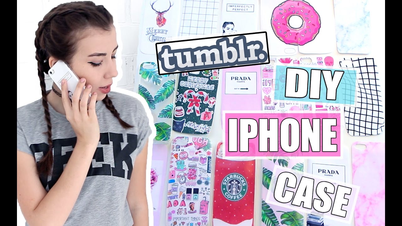 15 DIY IDEAS TUMBLR IPHONE CASE // Делаем чехол на телефон своими руками ♡