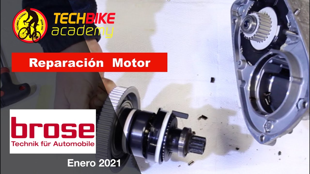 Reparación Motor Brosé de una Specialized Turbo Levo