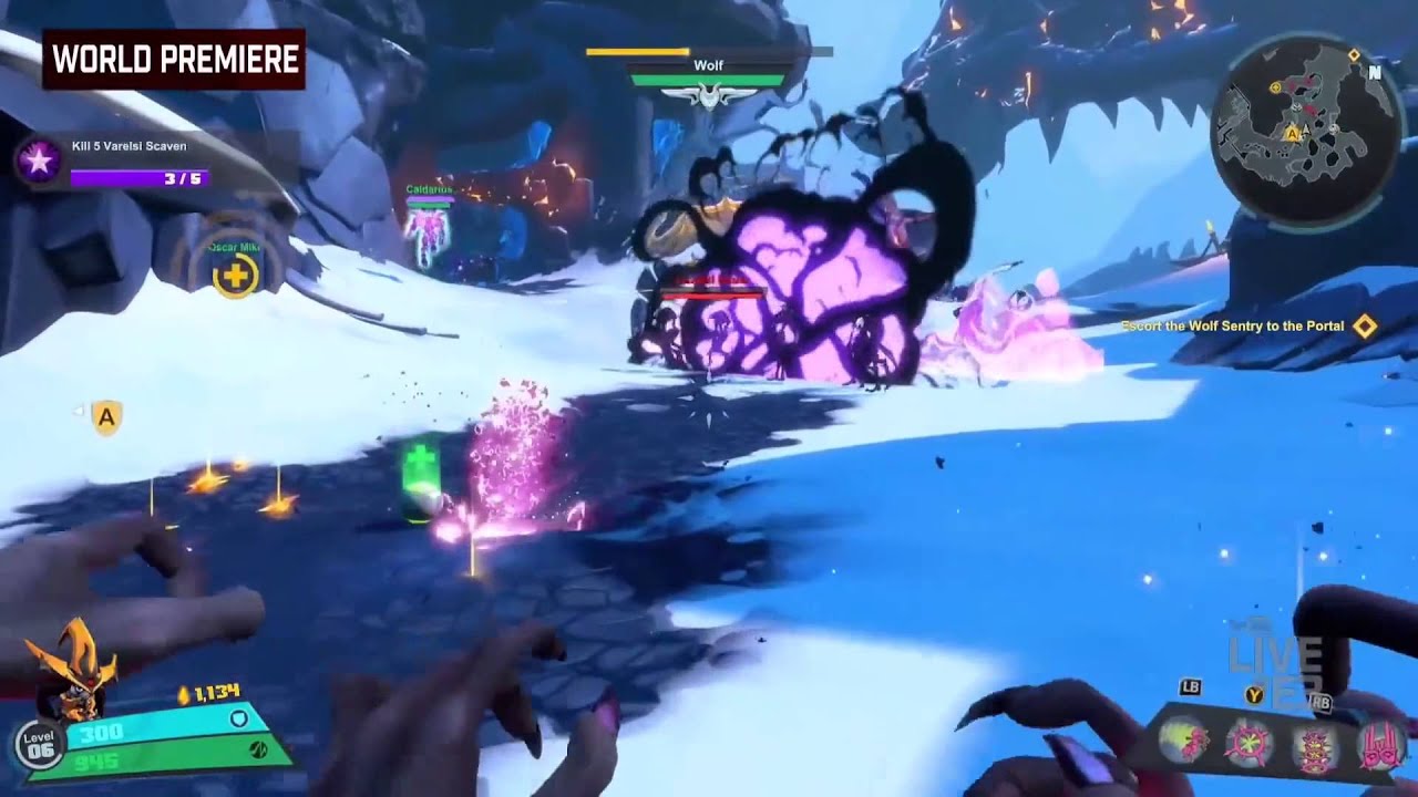 Геймплей игры Battleborn - E3 2015 Gameplay Demo для Xbox One