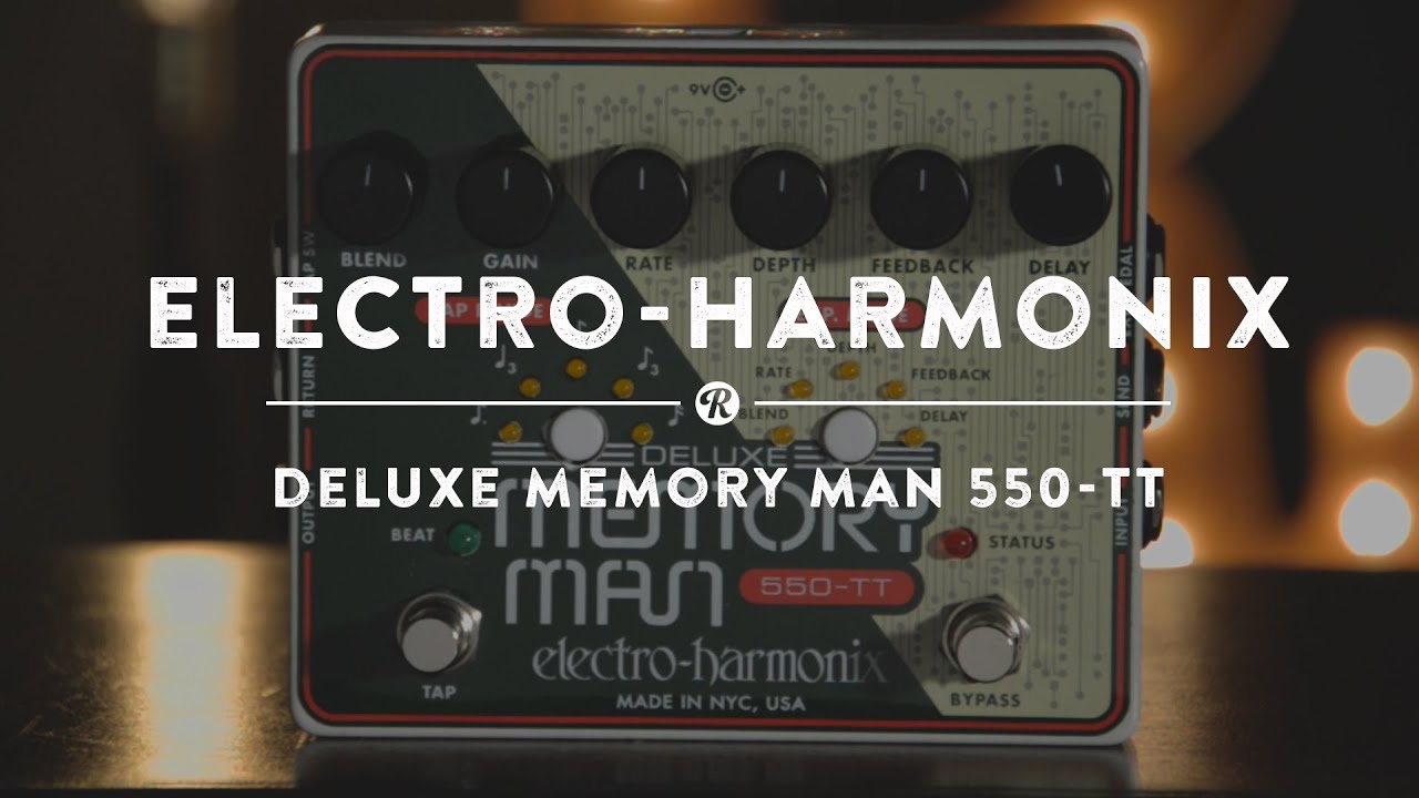 Electro-Harmonix Deluxe Memory Man 550-TT | Reverb Demo Video