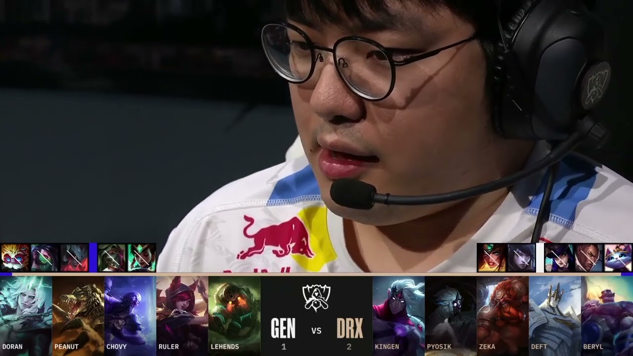 Worlds 2022 - Semifinale #2 | GEN vs DRX (Game 4)