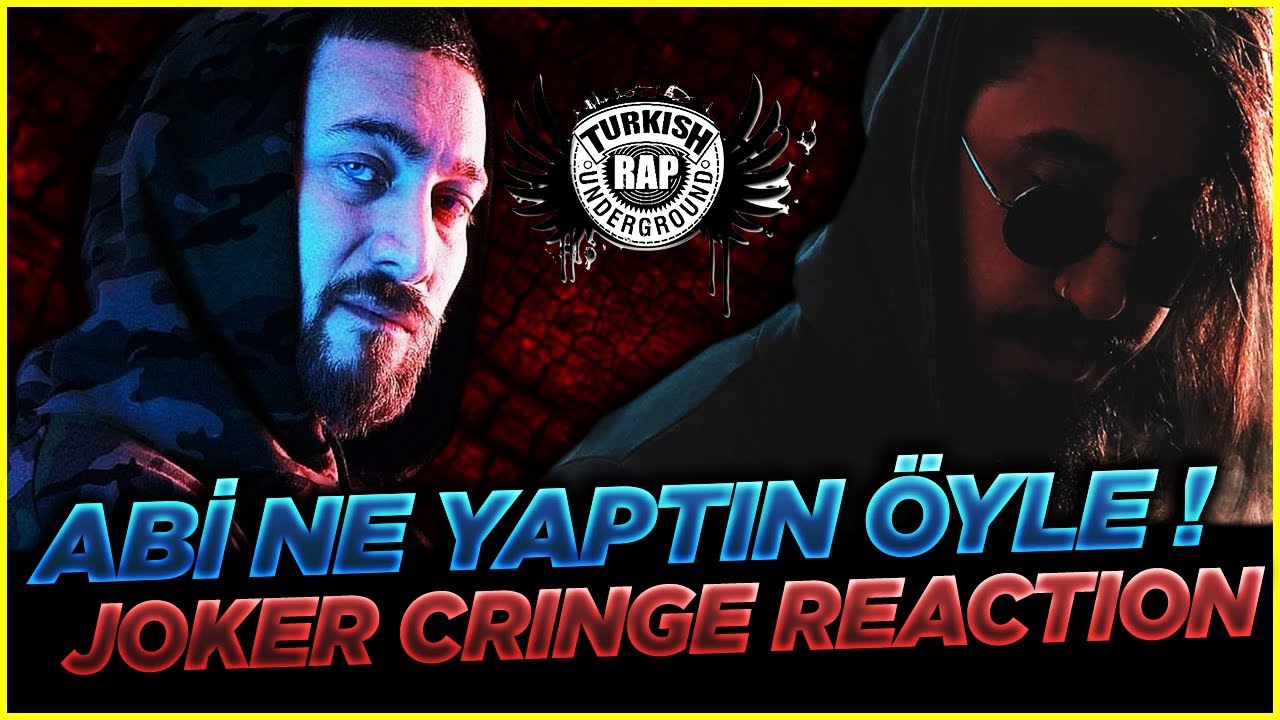 JOKZİLLA TADINDA CAN YAKAN DİSS ! JOKER CRINGE REACTİON #türkçerap #hiphop #reaction @jokerresmi