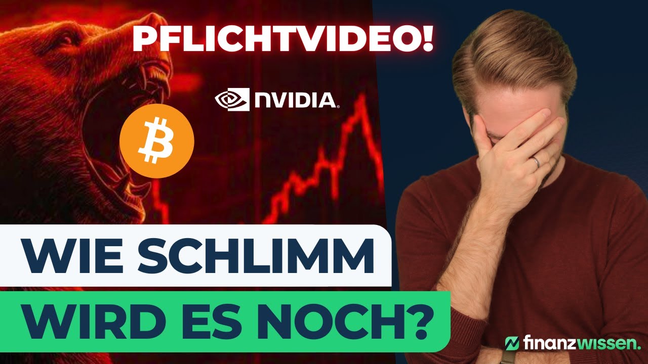 Aktien & Krypto Crash - Start des B&auml;renmarkts oder gibt es Hoffnung?