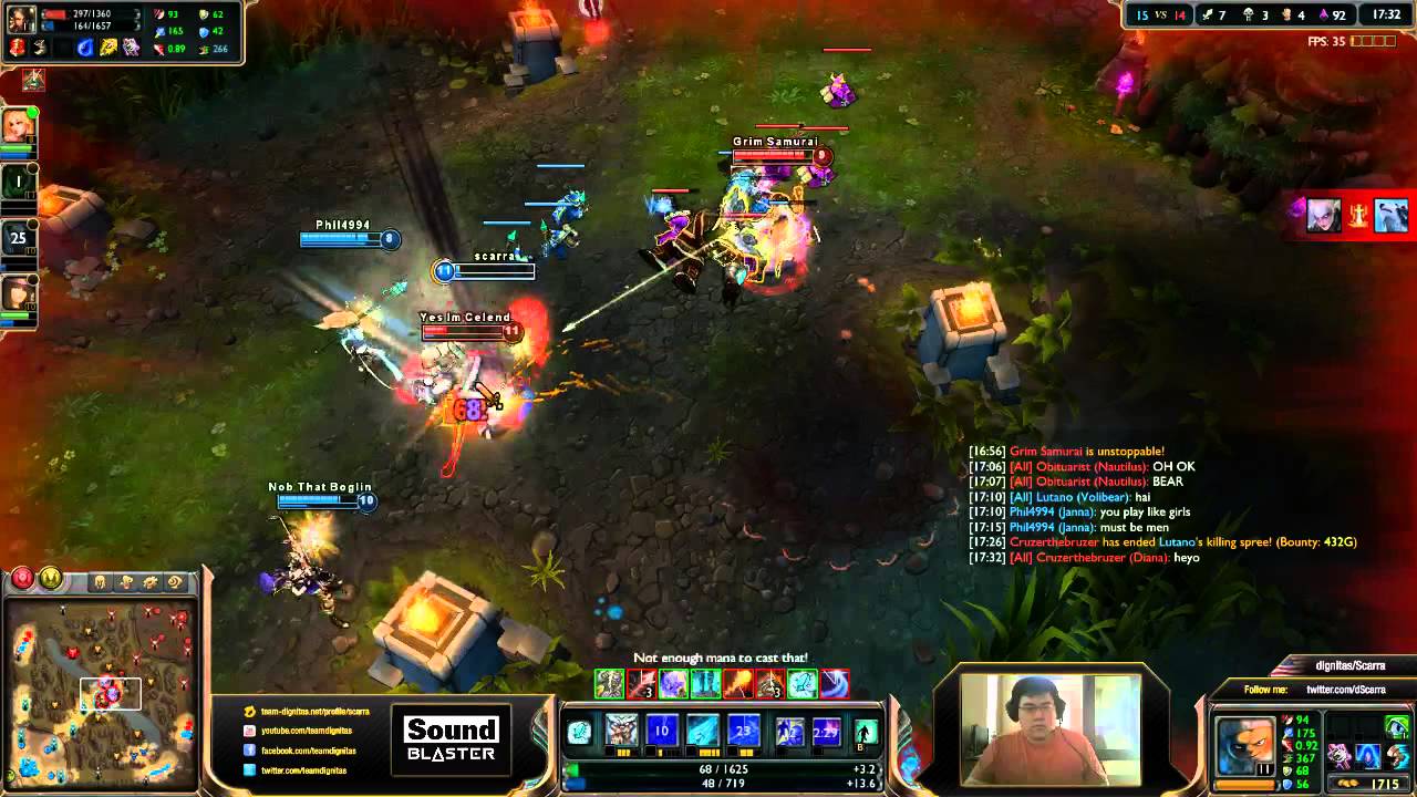 Scarra - AP Nunu mid «Beast» (Diamond l)