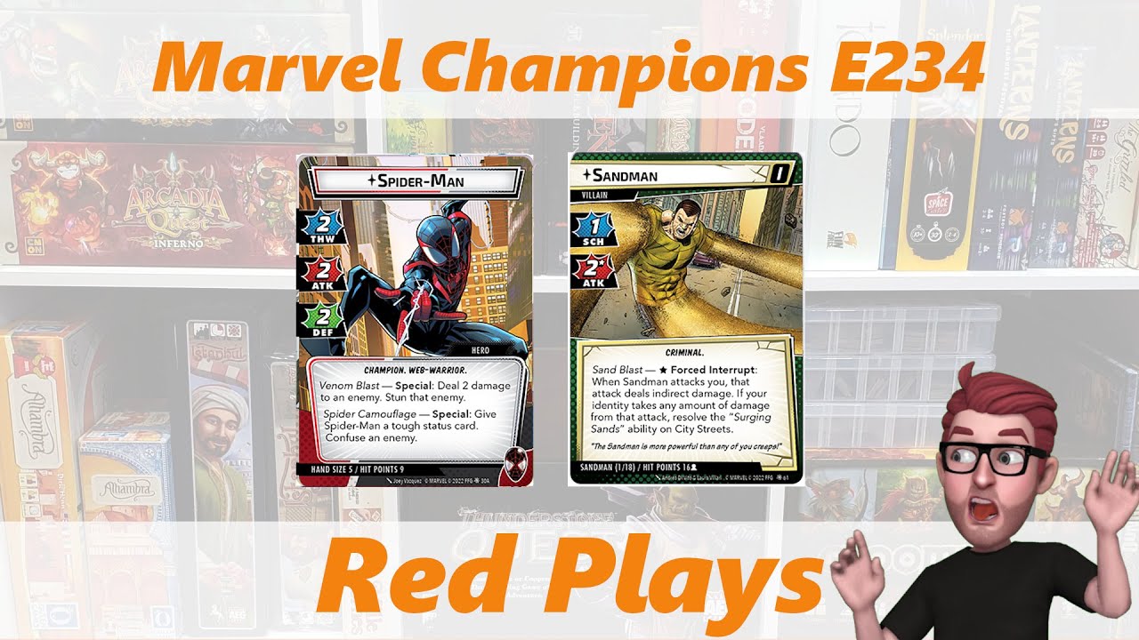 Marvel Champions | E234 Spider-Man vs Sandman