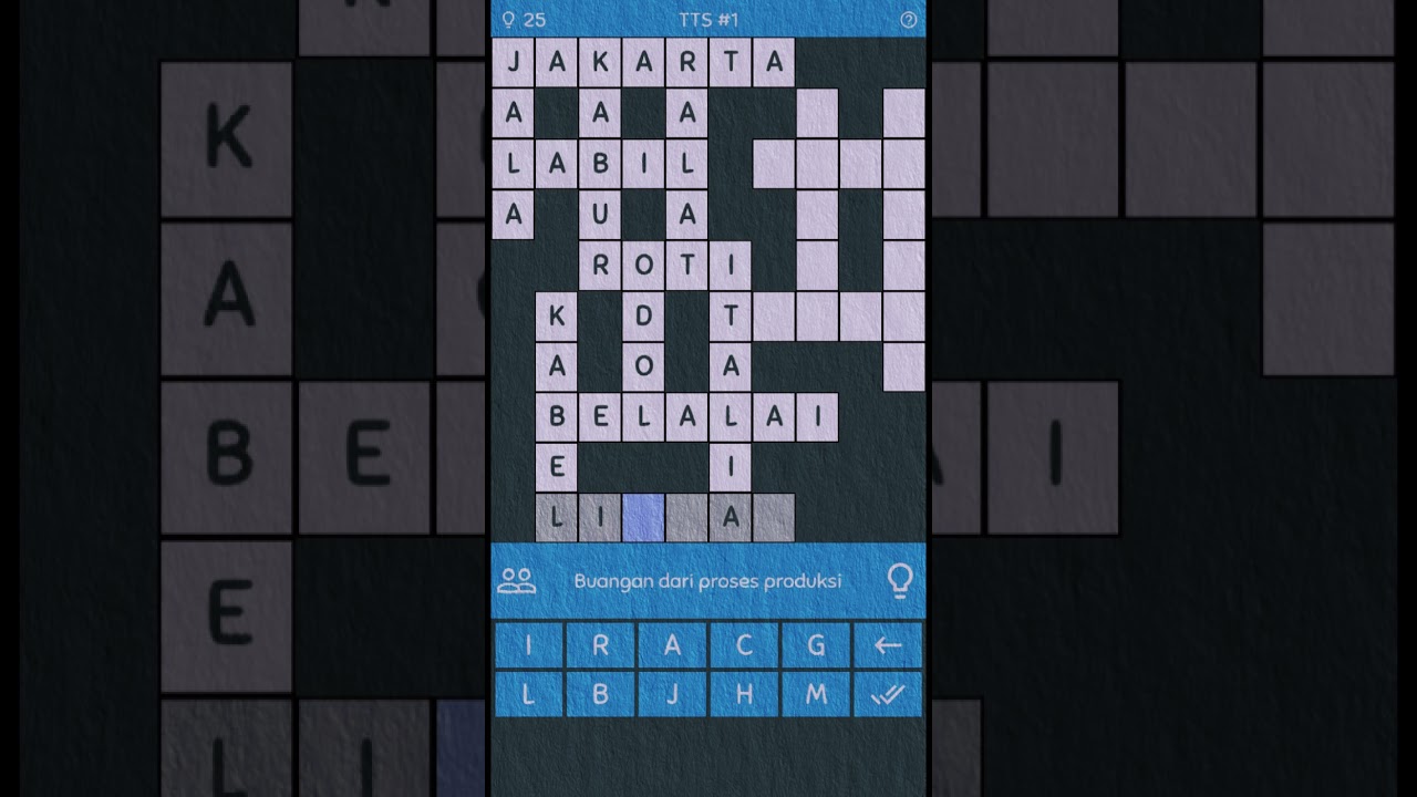 Tts jawaban level 1 || Teka teki silang jawaban #Short #jawabantts #tts