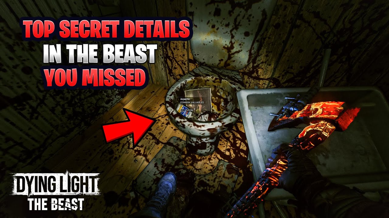 Dying Light The Beast — Скрытые пасхальные яйца и секреты, которые нашел только 1% игроков!