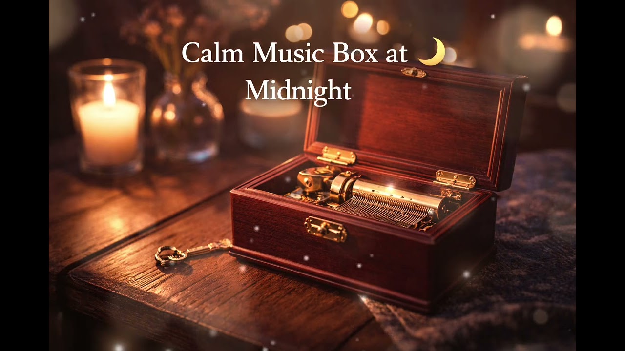 Calm Music Box at Midnight 🌙Midnight Focus 61
