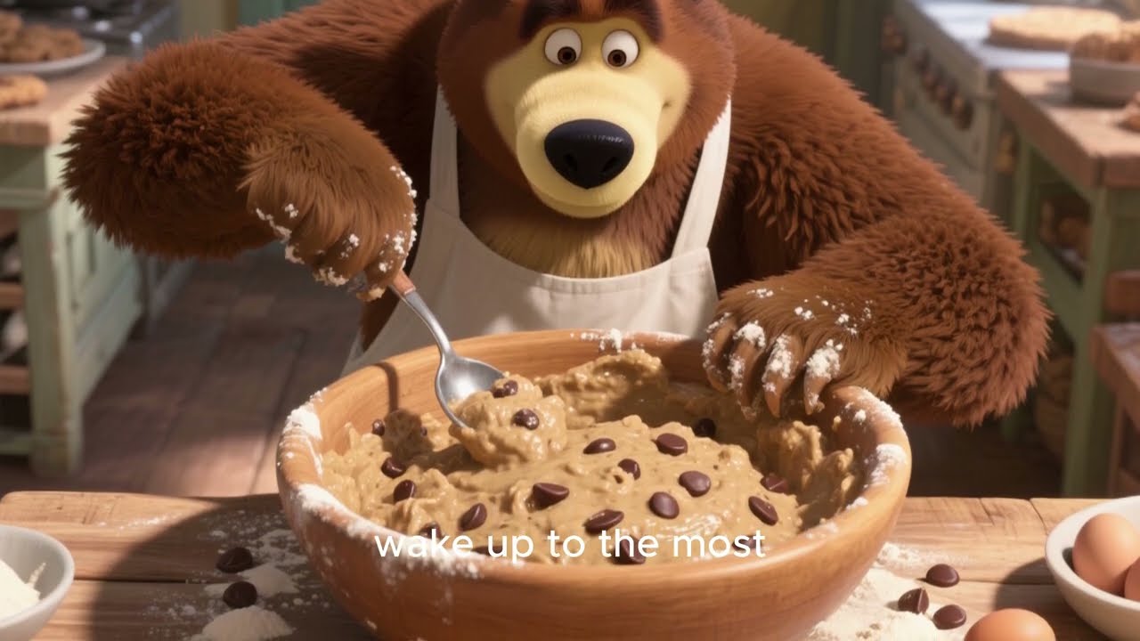This Bear Runs a Bakery?! 🐻🍪 | Cozy Kids Story