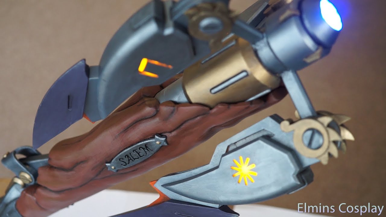 Mechanical Witch Mercy Staff - ElminsCosplay