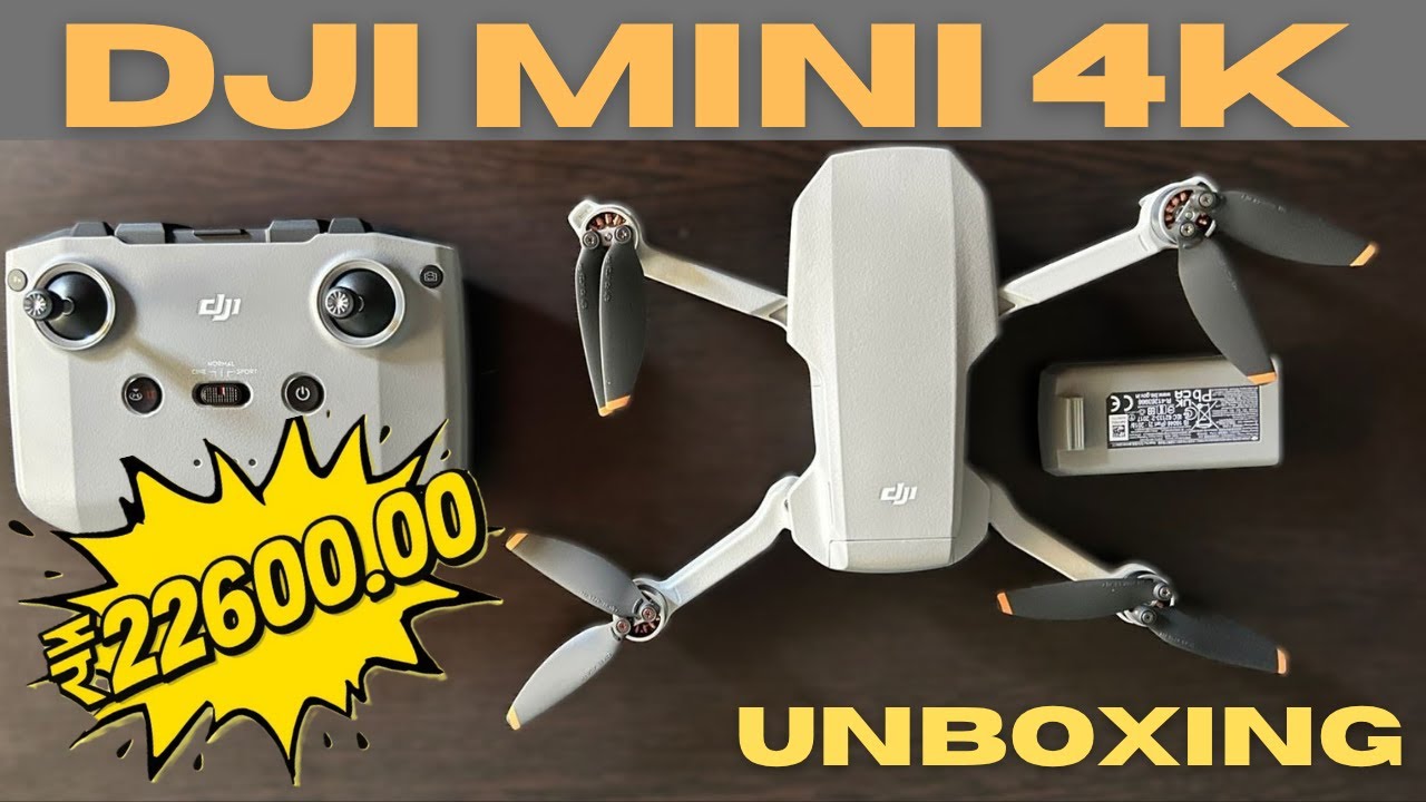 DJI's NEW CHEAPEST 4K Drone: DJI Mini 4K Unboxing & First Look! [English Subtitle]