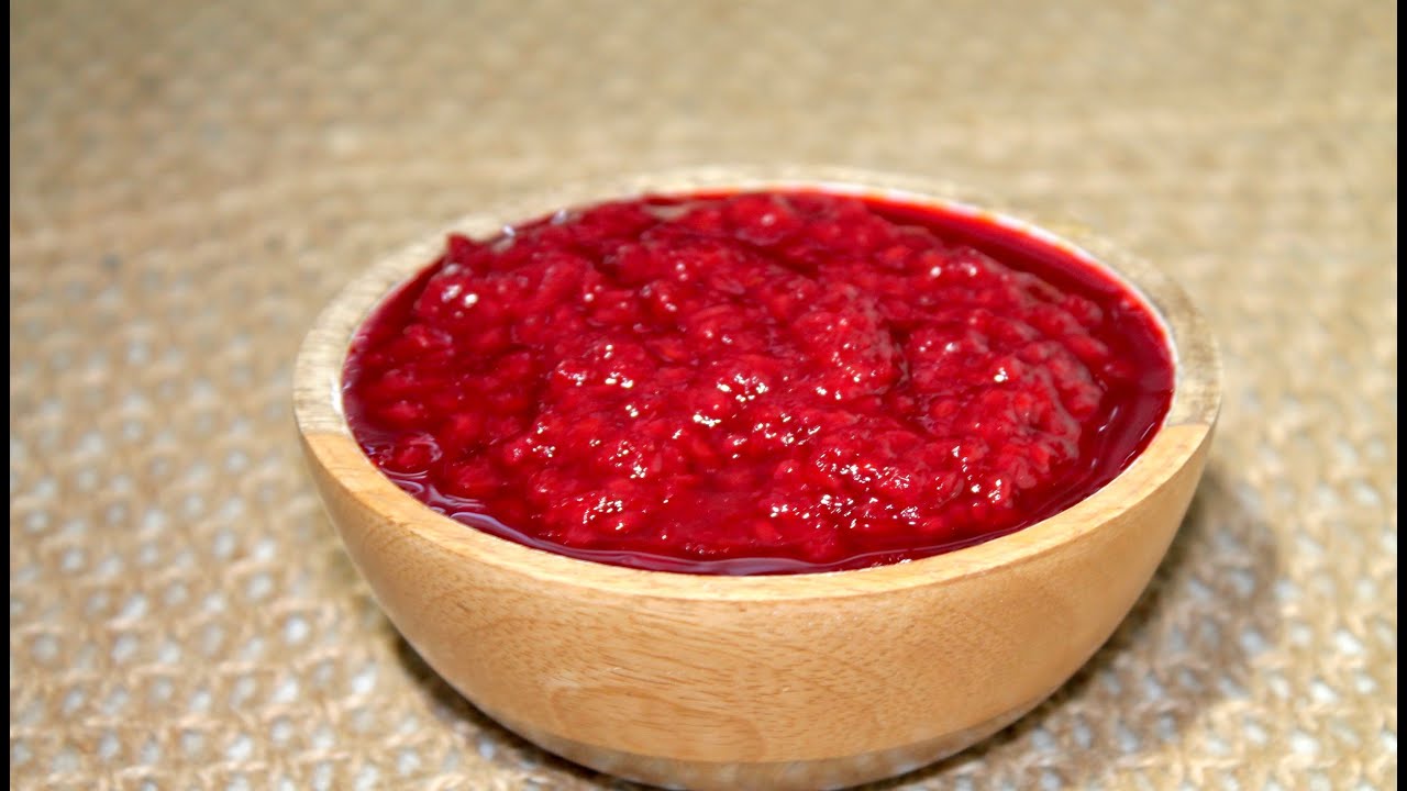 COMPOTA DE FRAMBOESA | Bernardino Receitas