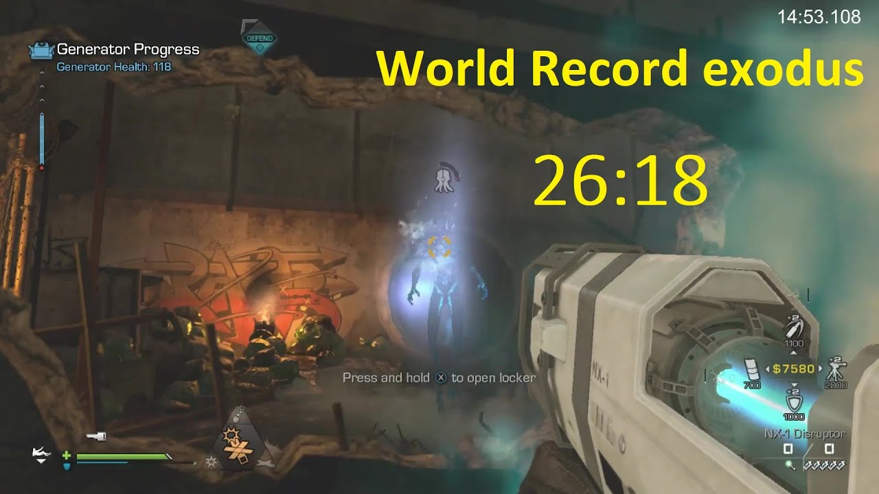 (not wr anymore) SOLO exodus Speedrun (26:18) Previous WORLD RECORD