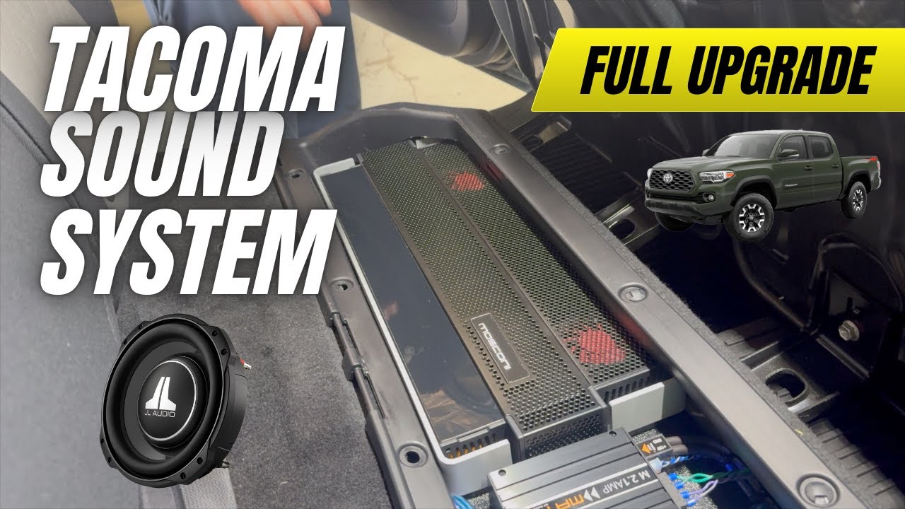 Обновление звуковой системы Toyota Tacoma #caraudio #soundsystem #carstereo
