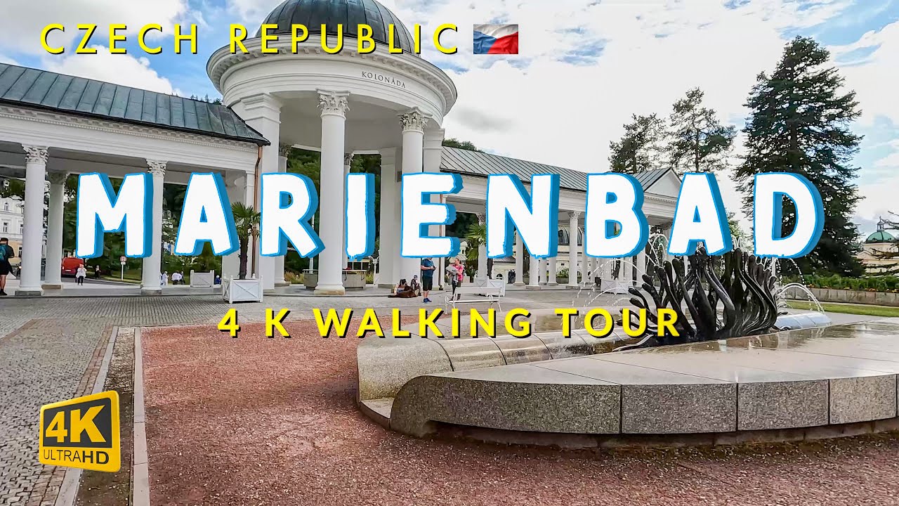 Marienbad 4K: Ein Rundgang durch die zauberhafte Stadt in Tschechien!