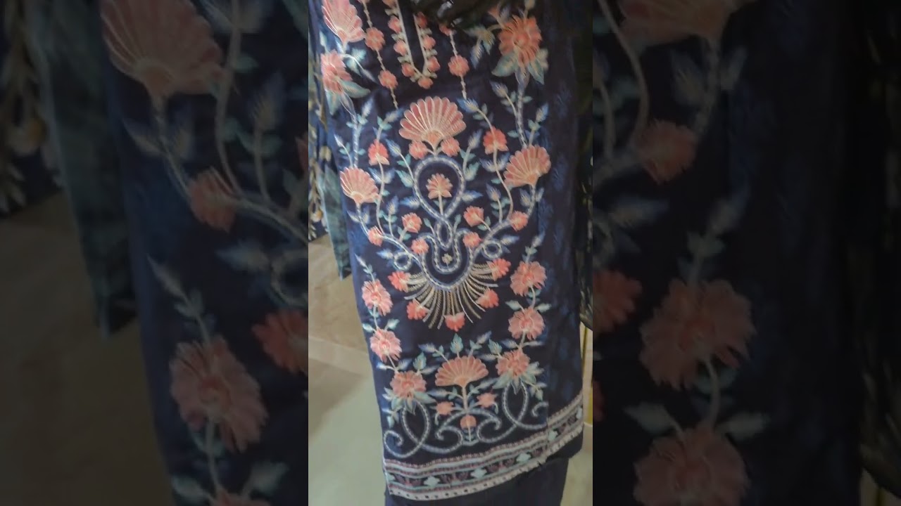 pure cotton thread work suit #fashion #dressootd #fashiondress #shreesuits