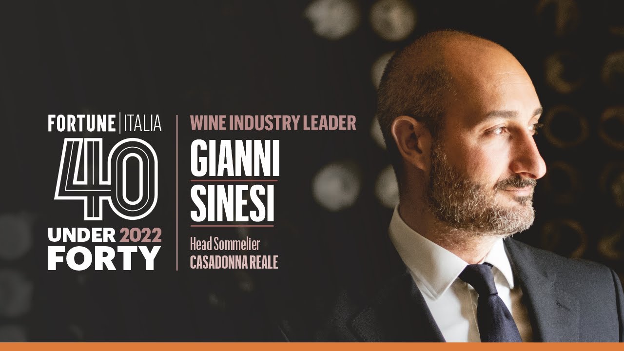 Intervista a Gianni Sinesi, Head Sommelier 'Casadonna Reale' | 40 Under 40 Wine 2022