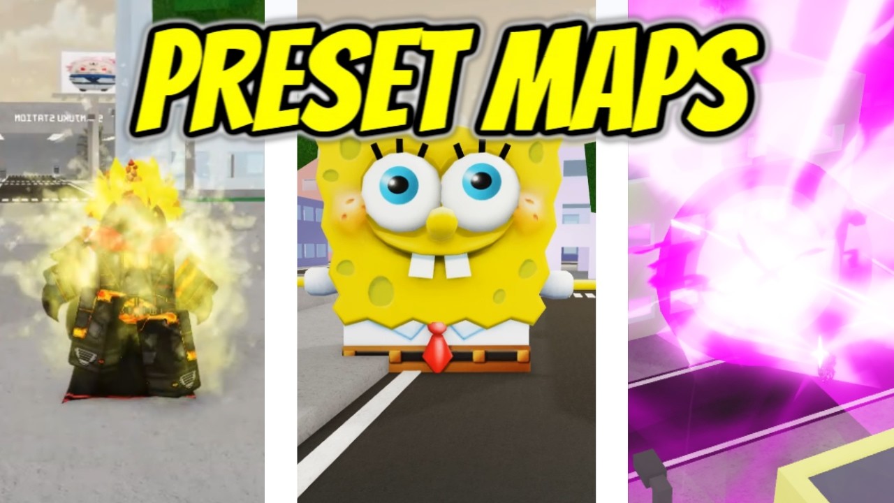 Preset Maps For The BEST Custom Movesets in Jujutsu Shenanigans!