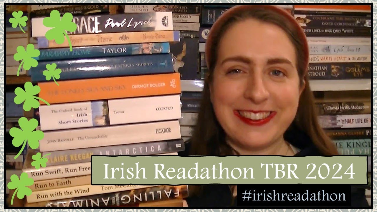 Irish Readathon 2024 TBR #irishreadathon