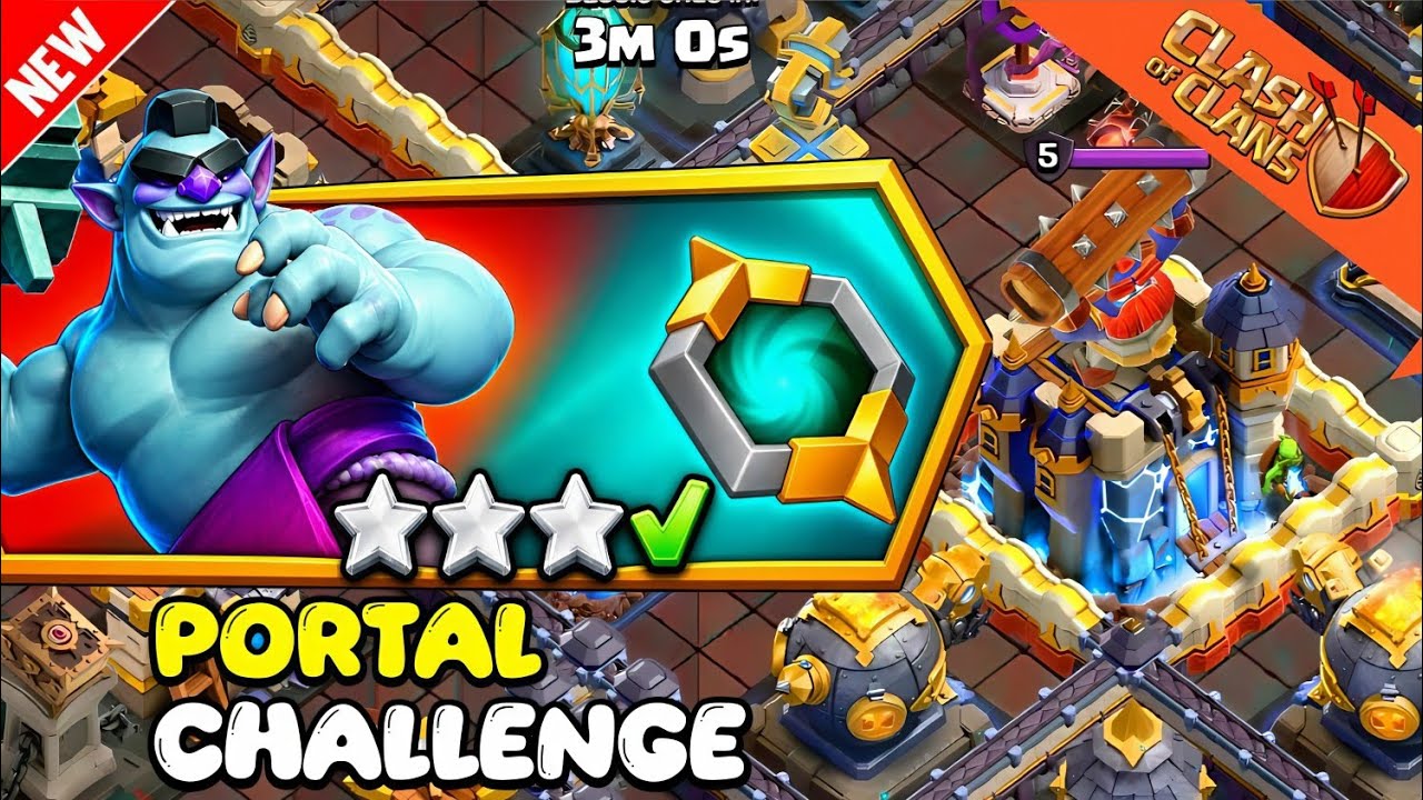 New Event | Portal Challenge | Clash Of Clans | COC | #coc #clashofclans