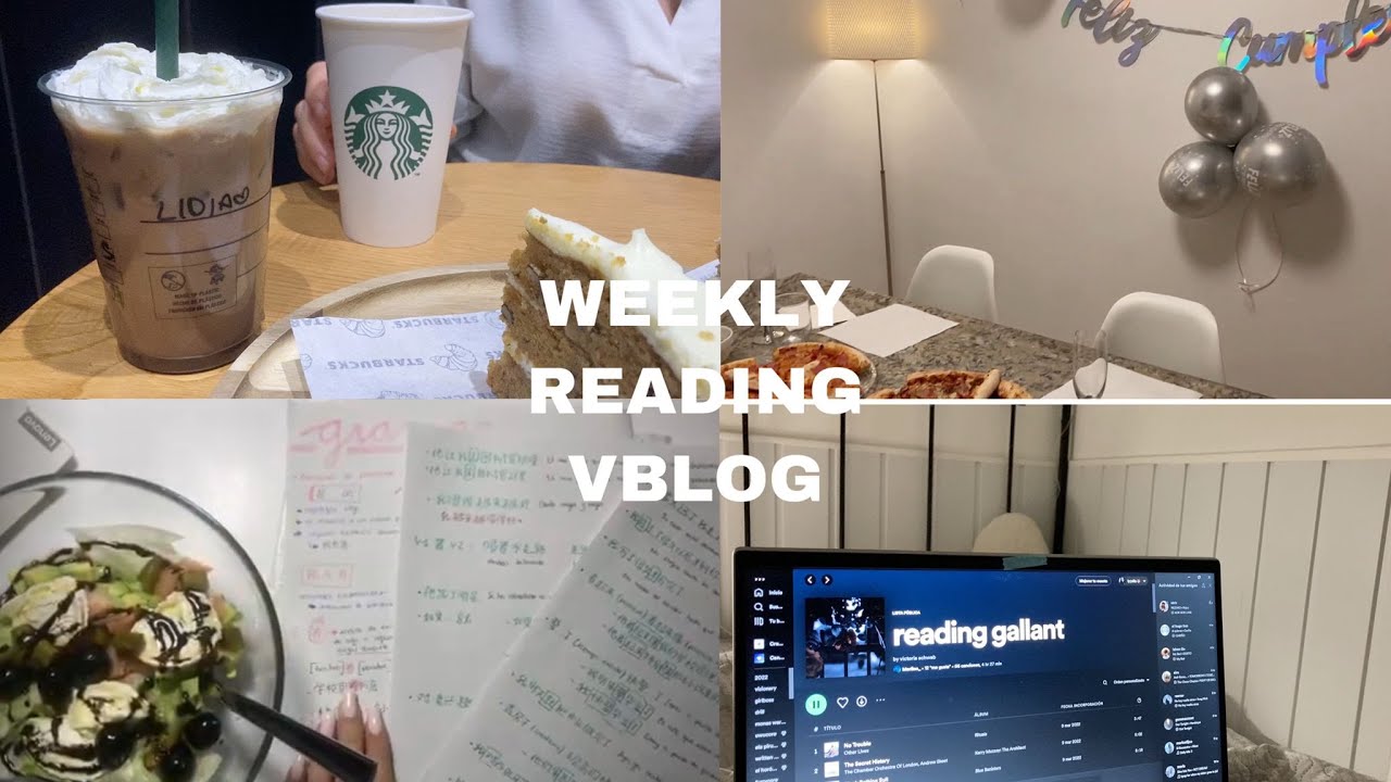 Empiezan los exámenes, mucho Stephen King, cumples, Gallant & more | weekly  vblog📖🖤