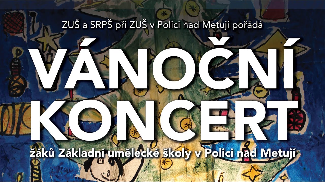 VÁNOČNÍ KONCERT ZUŠ POLICE 2024