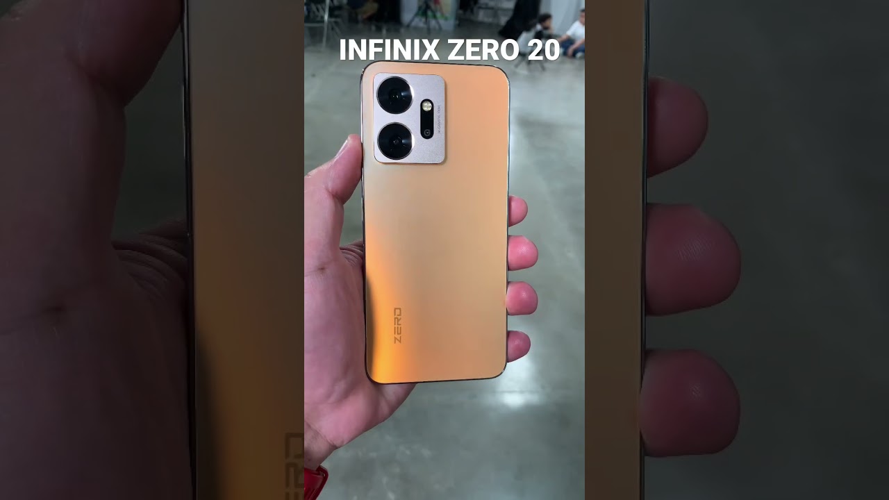 INFINIX ZERO 20 SPACE GREY & GOLD FIRST LOOK #shorts