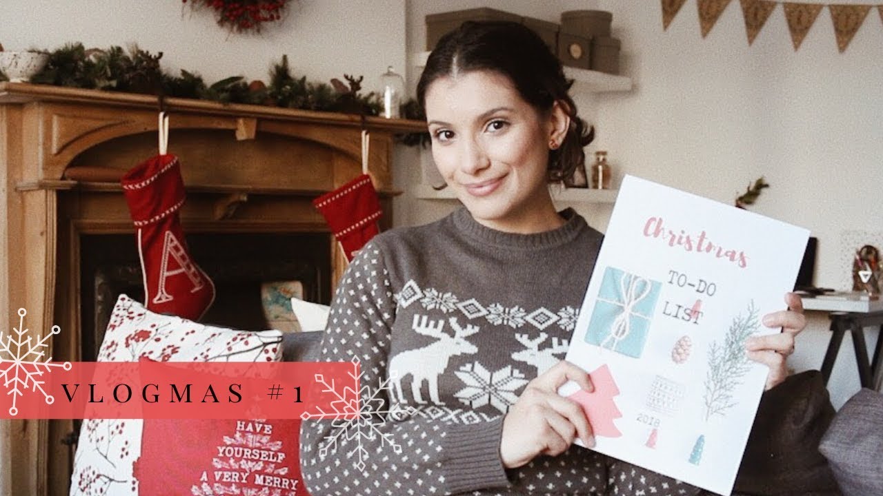 KARÁCSONYI TO DO LIST | Vlogmas #1