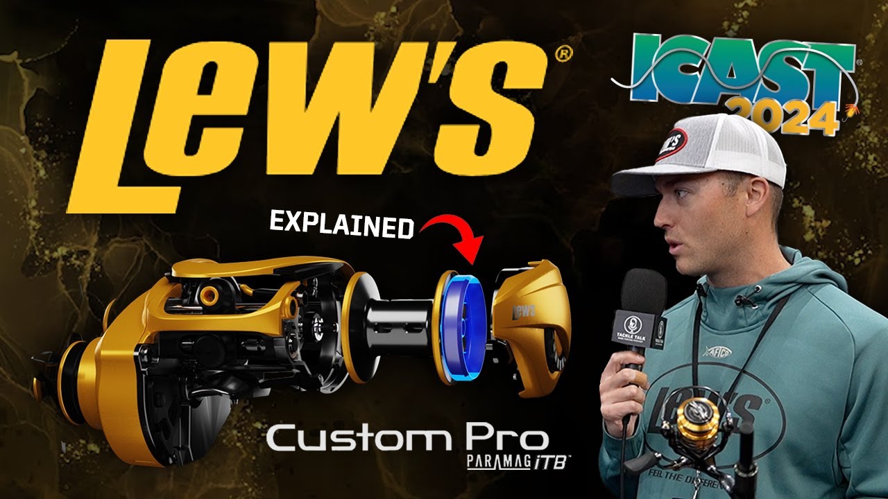 Абсолютно новая тормозная система Lew's Custom Pro и Paramag ITB (ICAST 2024)